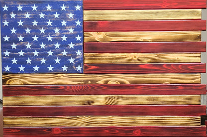 Dual Compartment Small American Flag Gun Concealment Case