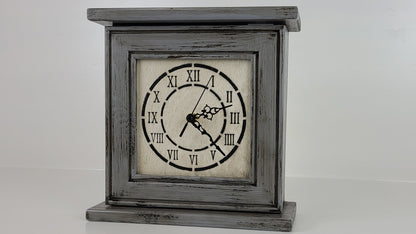"Peacemaker” Wooden Gun Concealment Clock