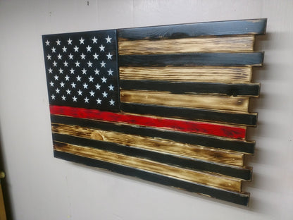 Dual Compartment Small American Flag Gun Concealment Case