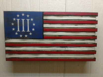 Mini American Flag Gun Concealment Case