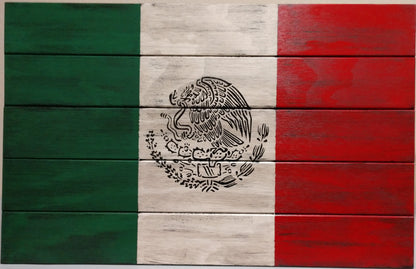 Small Wooden State Flag & Special Design Gun Case