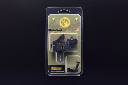 Partisan Disruptor FRT 3-Pack (Black) — AR-15 Drop-In Forced Reset Trigger (USA Made)