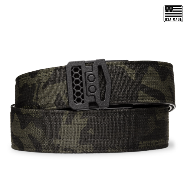 Kore Essentials X10 Multicam Black Tactical Gun Belt