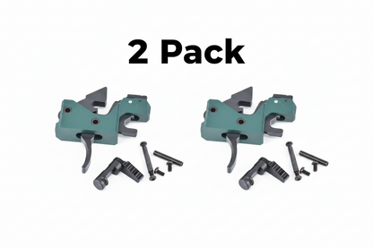 2 pack Partisan Forced-Reset Drop-In Cassette Trigger FRT – AR-15 Platform (USA-Made)