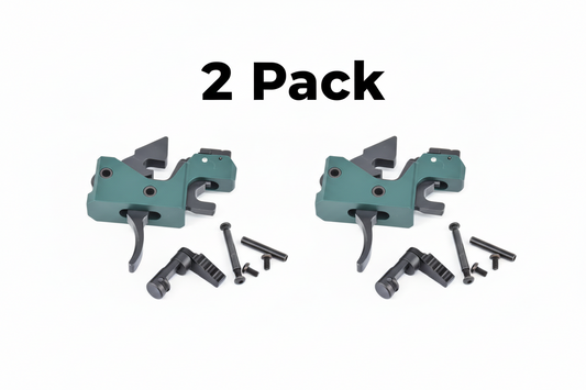 2 pack Partisan Forced-Reset Drop-In Cassette Trigger FRT – AR-15 Platform (USA-Made)