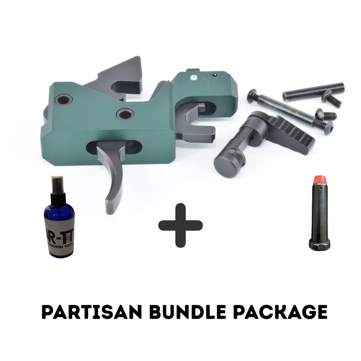 Partisan Forced-Reset Drop-In Cassette FRT – AR-15 Platform: COMBO Package including M-16 Bolt, Buffer| $449.99